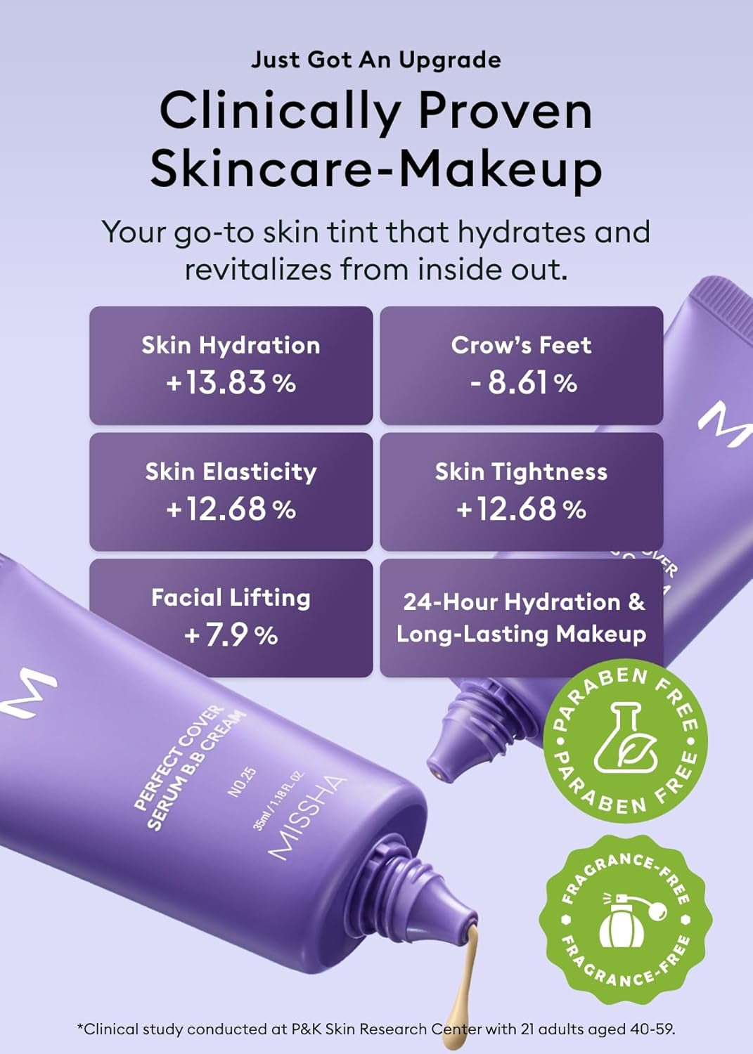 M PERFECT COVER SERUM BB CREAM No.23 Natural Beige-Light/Medium with Cool/Neutral Undertone, BB Cream by Cardi B Pick, Skin Tint, Tinted Moisturizer, Skin Care Foundation Makeup, 1.18 Fl Oz